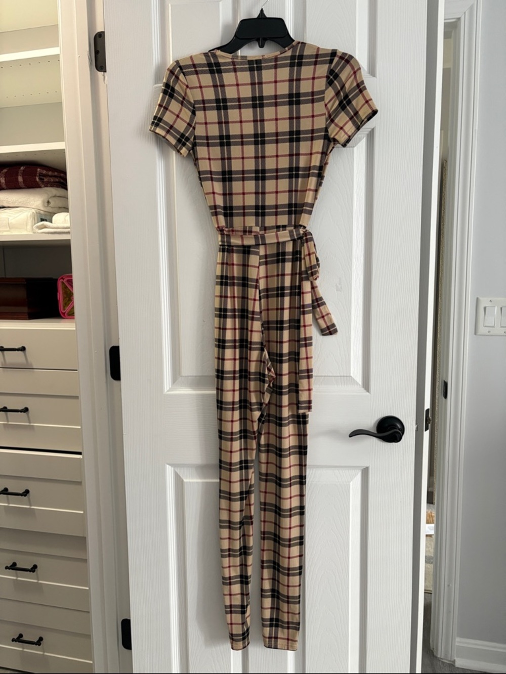 Burberry Jumpsuit in Beige and Black - Picture 4 of 4